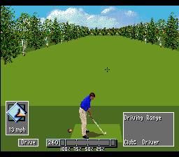 PGA European Tour (USA) In game screenshot